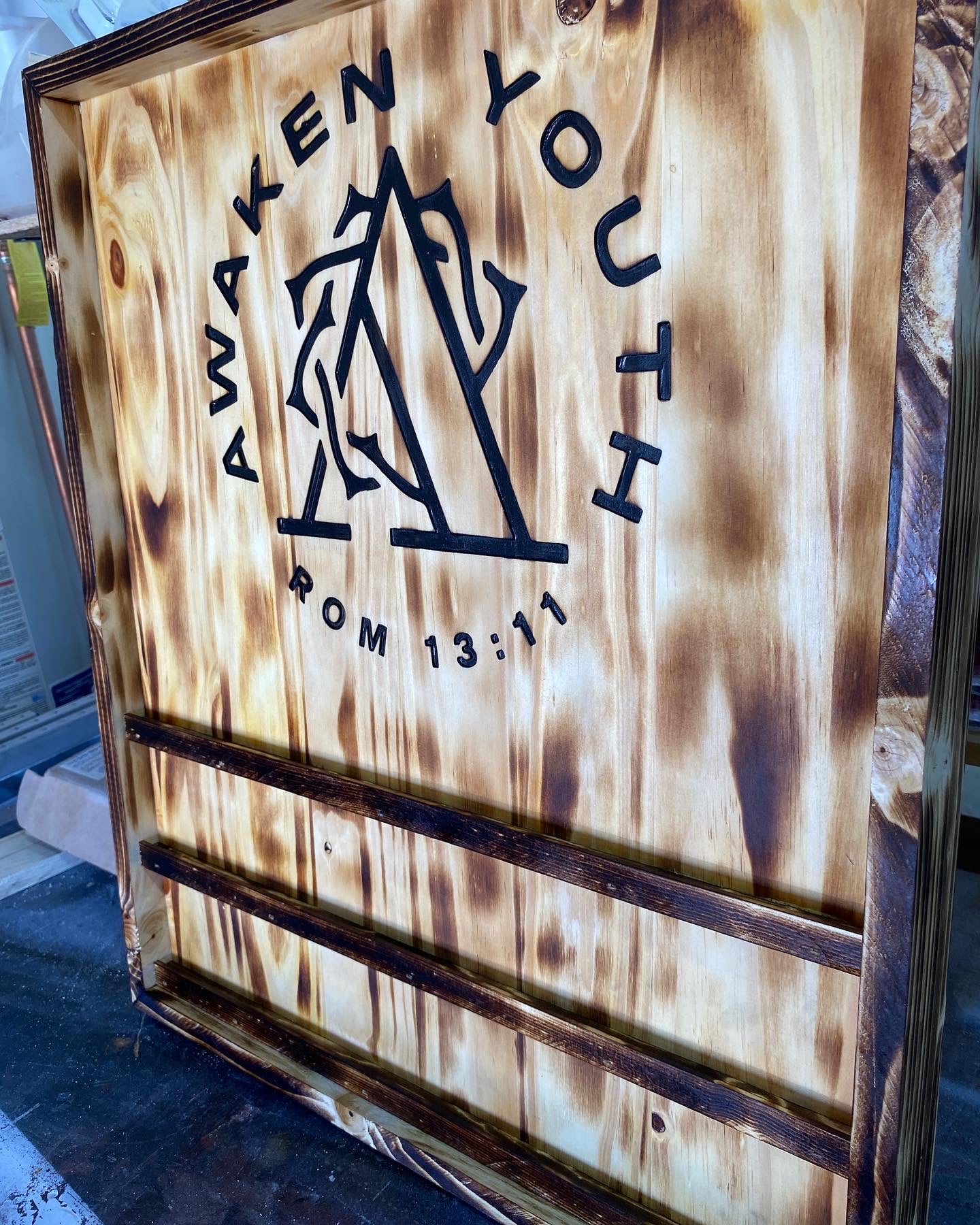 Wood Challenge Coin Displays