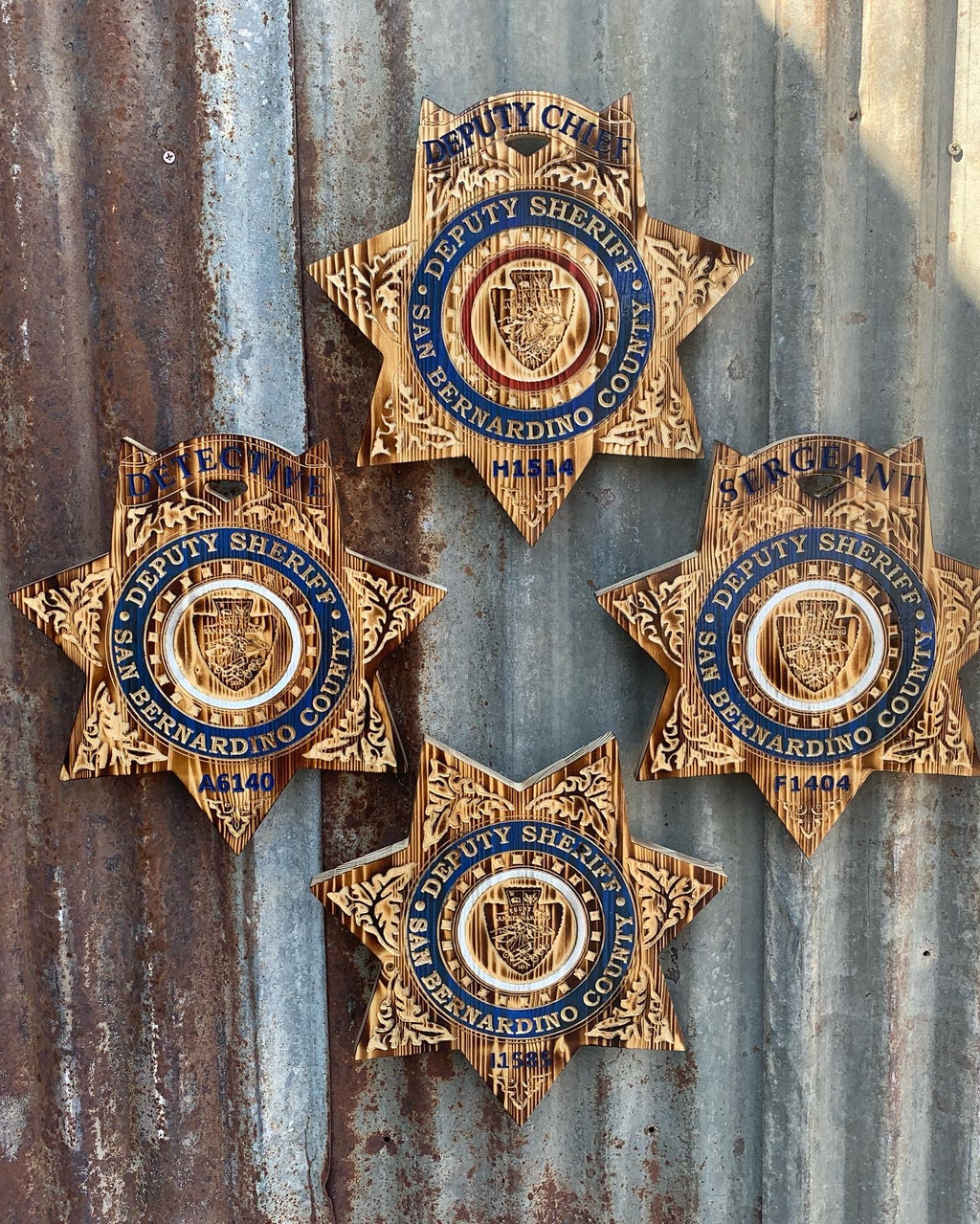 Custom Wood Badges