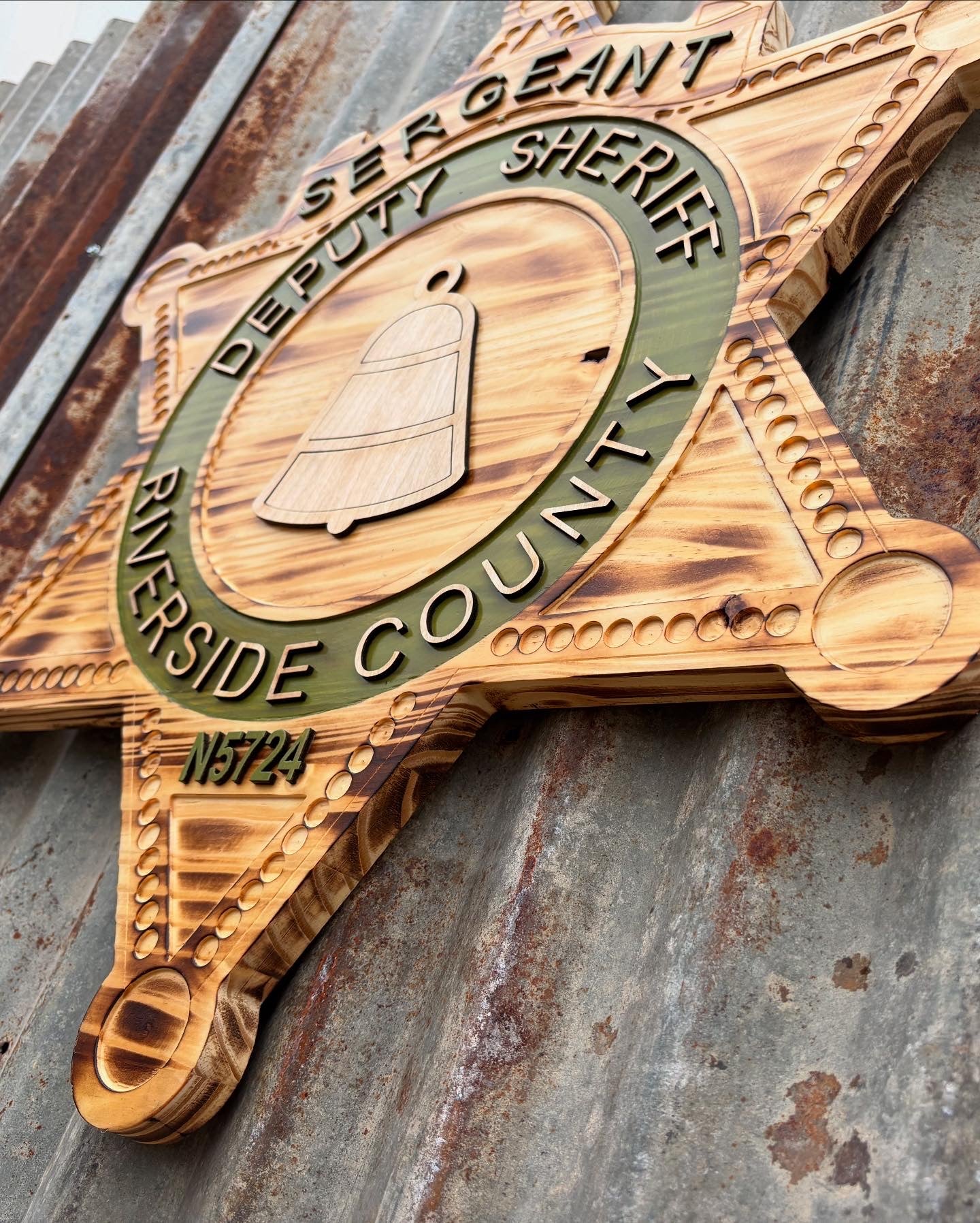 Custom Wood Badges