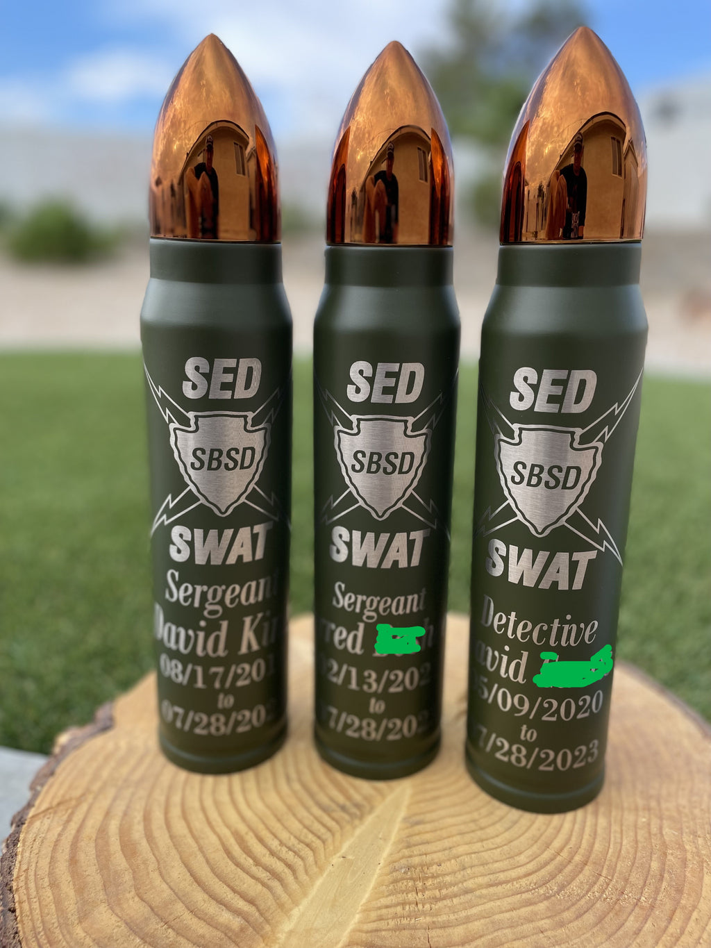 Custom Laser-Engraved Tumblers