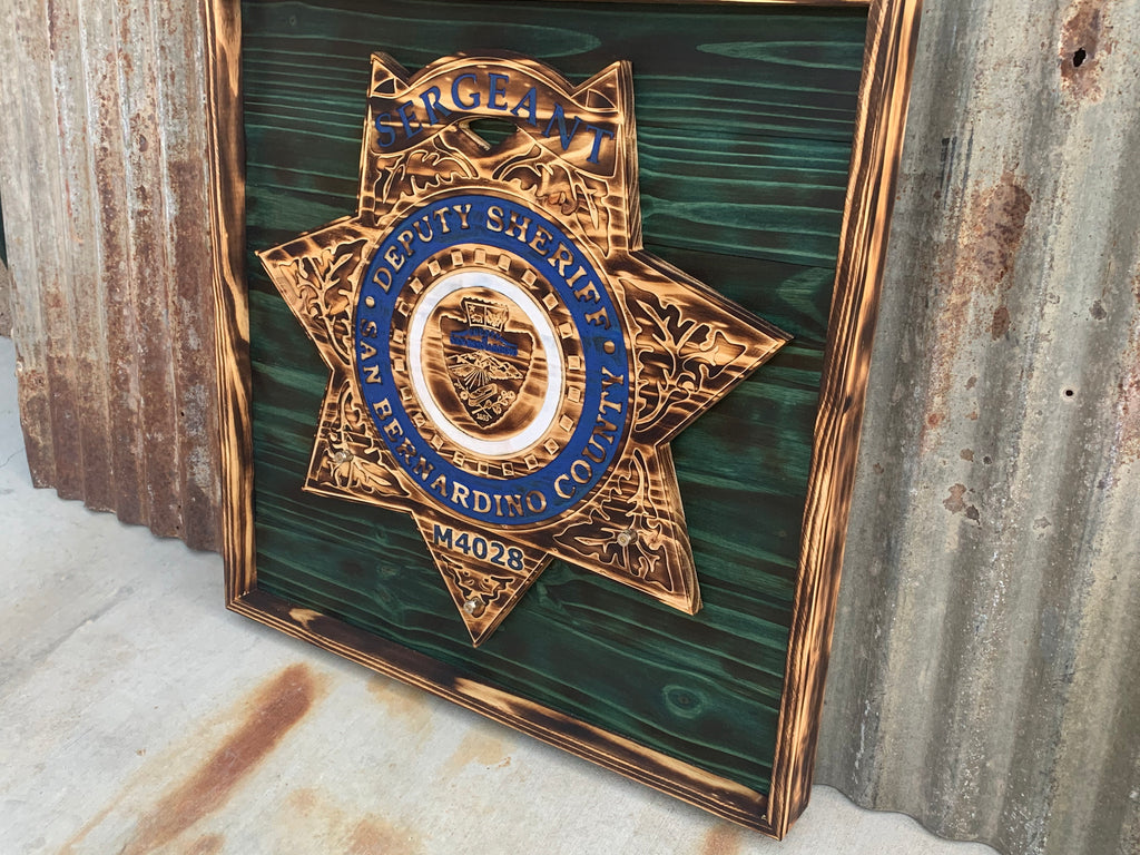 Custom Wood Badges