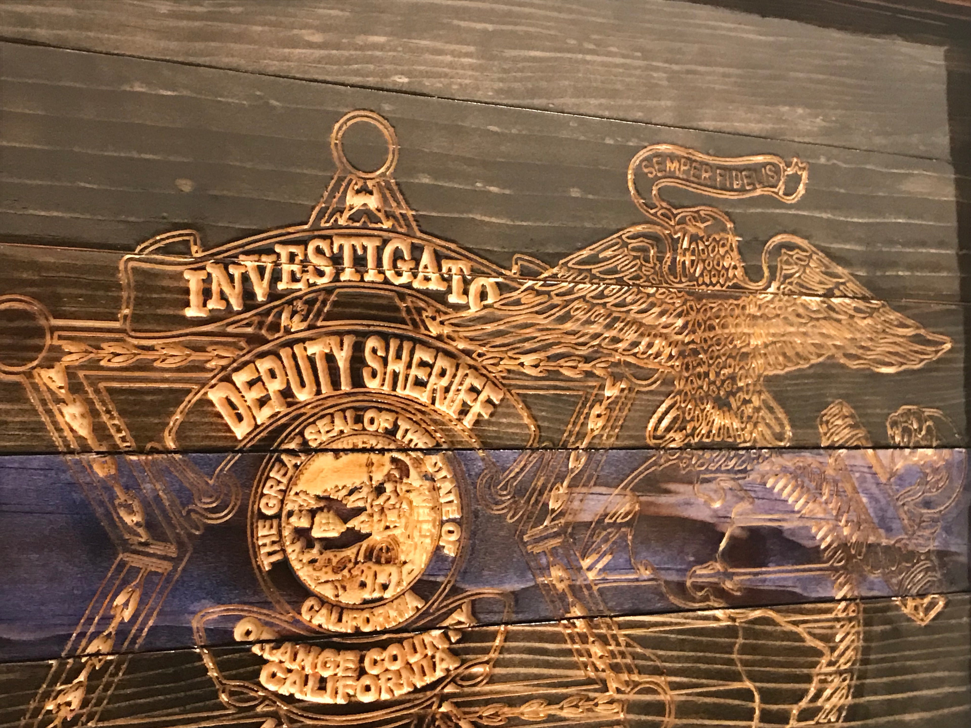 Square wood Framed Pieces