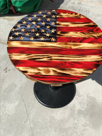 Custom Wood Pub Table