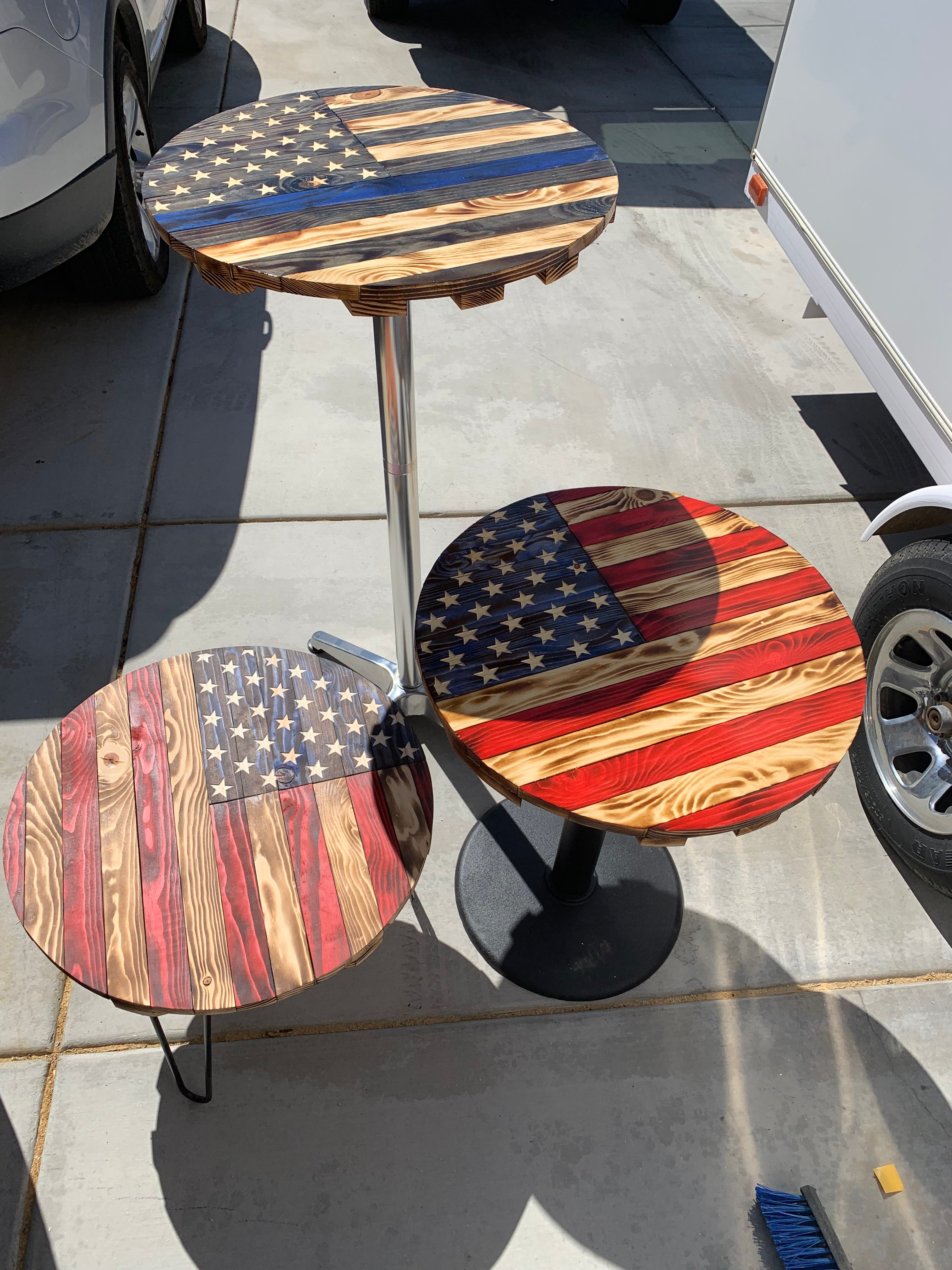 Custom Wood Pub Table