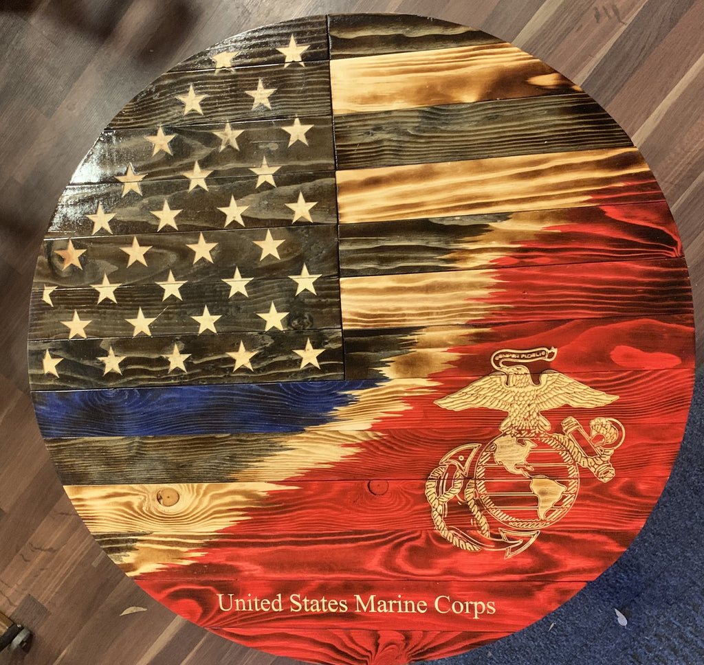 Custom Wood Pub Table