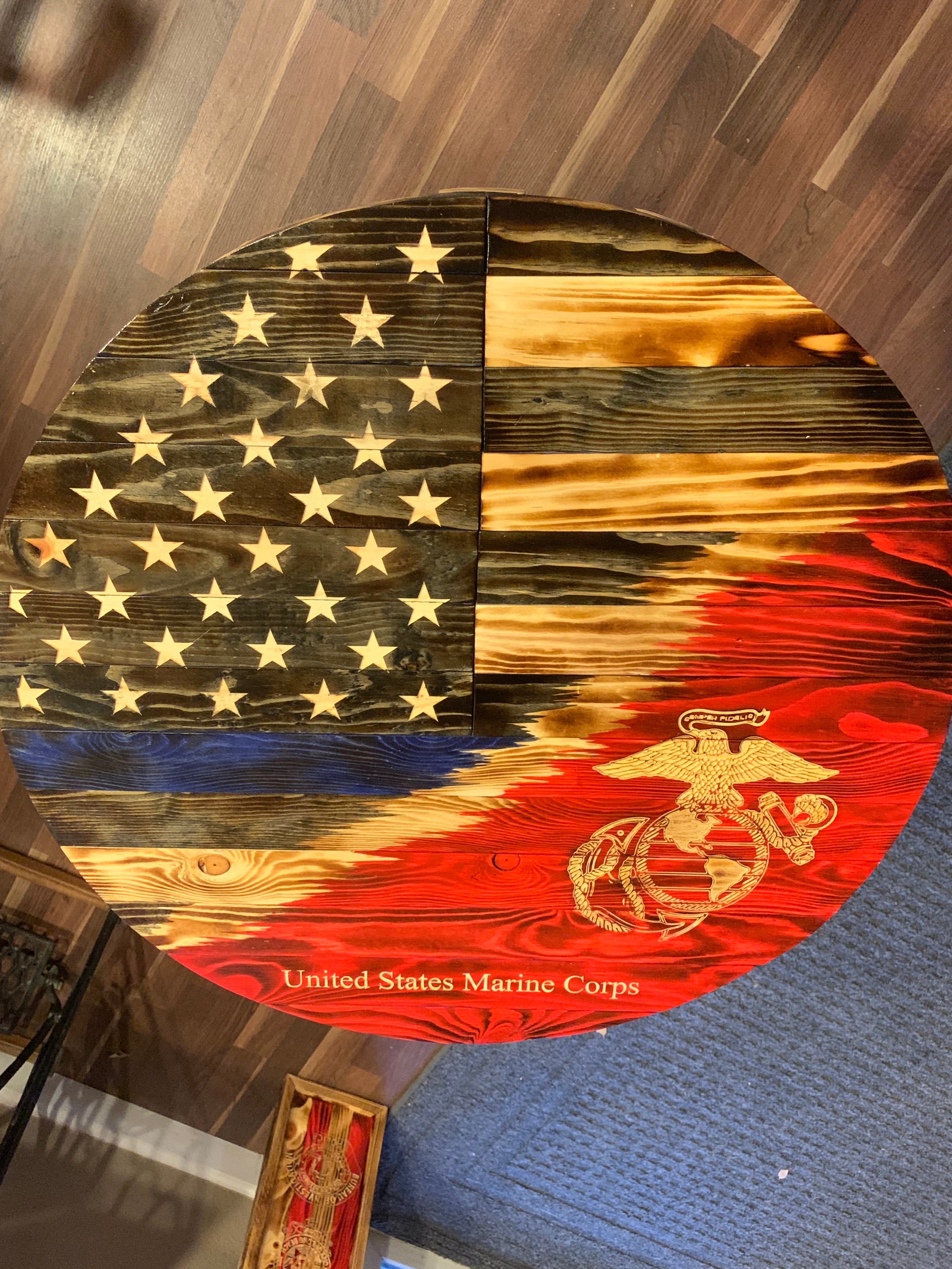 Custom Wood Pub Table