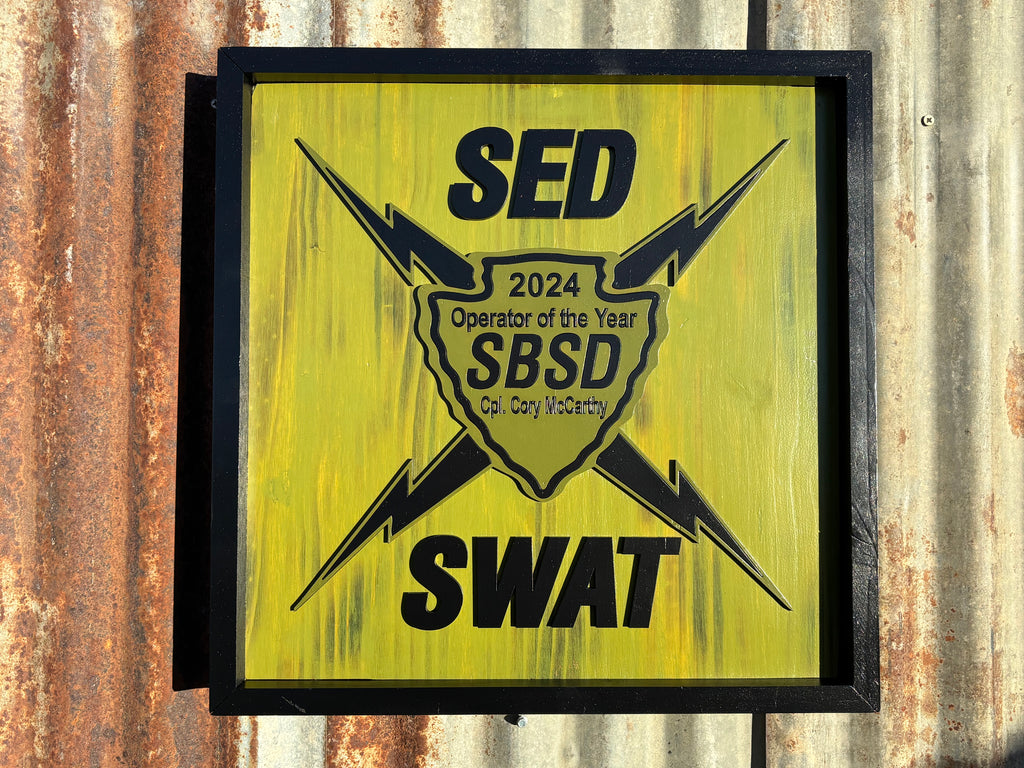 Square wood Framed Pieces