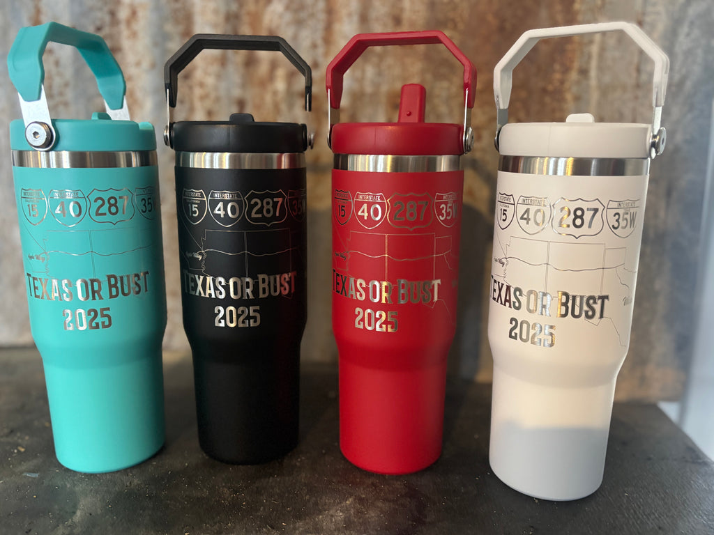 Custom Laser-Engraved Tumblers