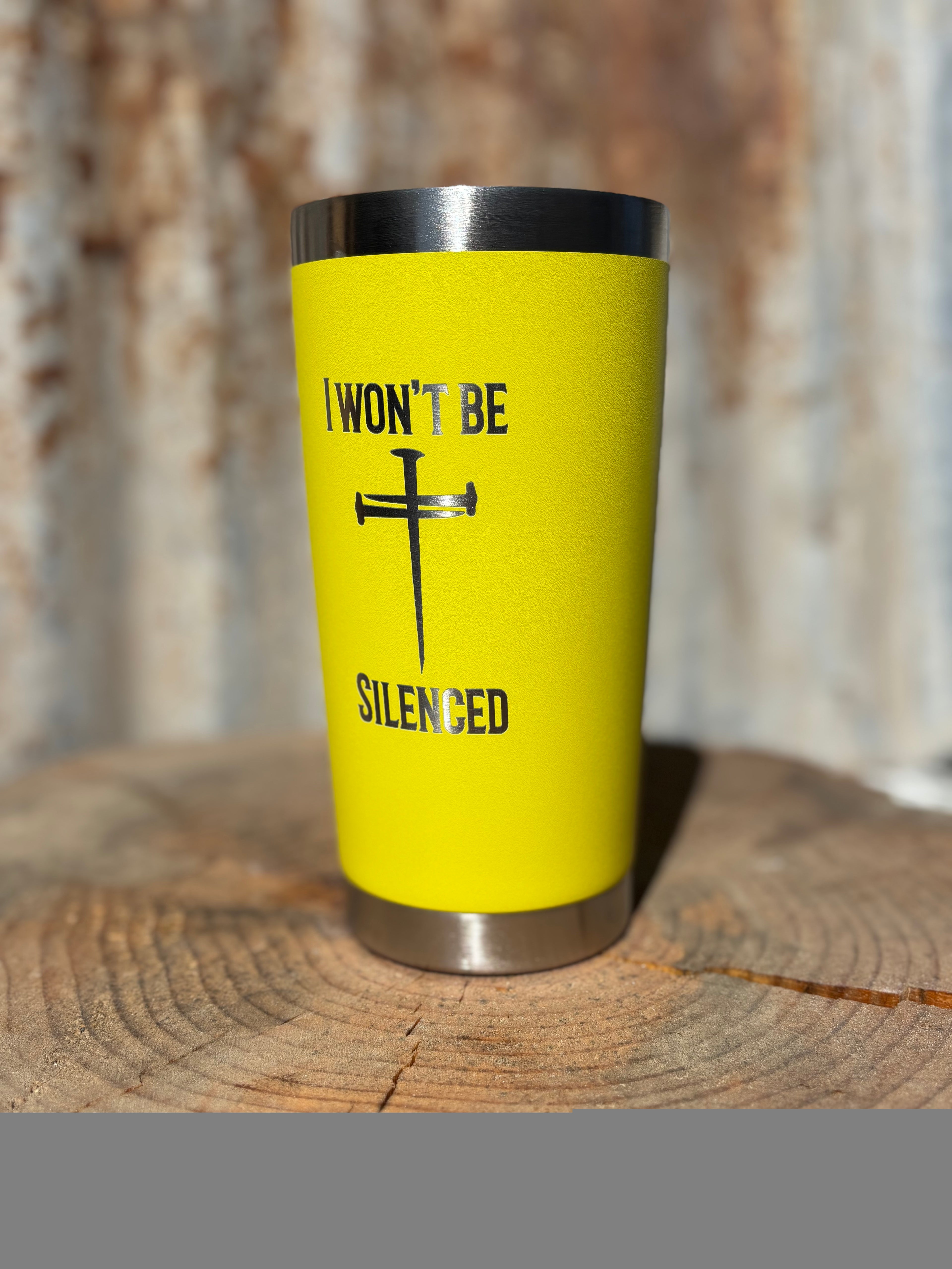 Custom Laser-Engraved Tumblers